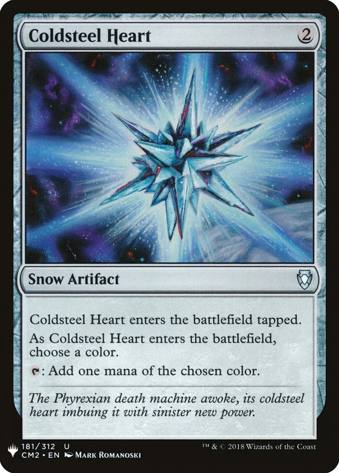 Coldsteel Heart - The List (PLST)