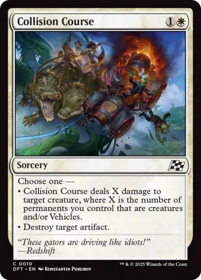 Collision Course - [Foil] Aetherdrift (DFT)