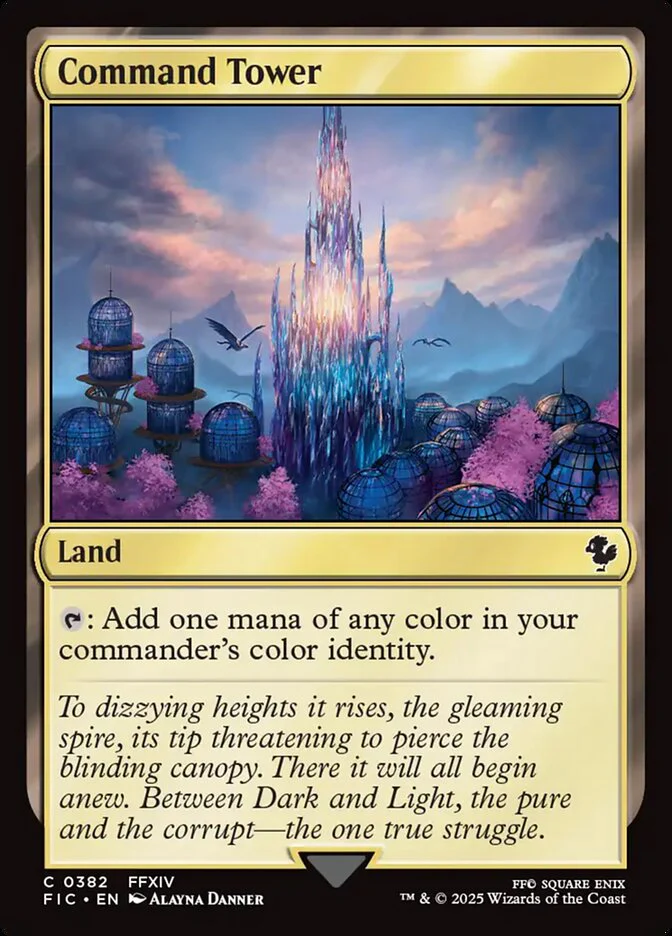 Command Tower (382) - Final Fantasy Commander (FIC)