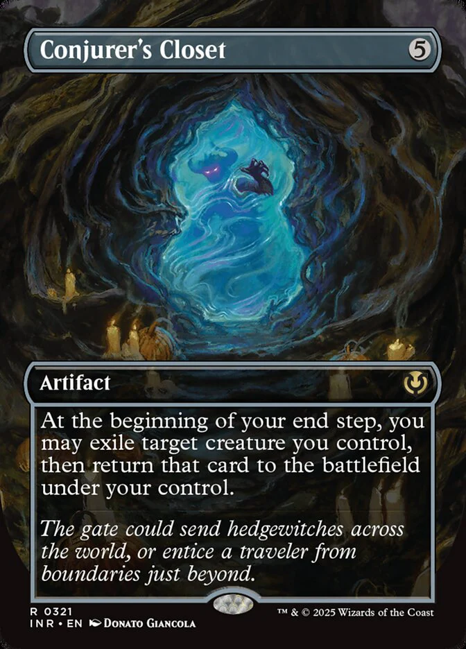 Conjurer's Closet - [Foil, Borderless] Innistrad Remastered (INR)