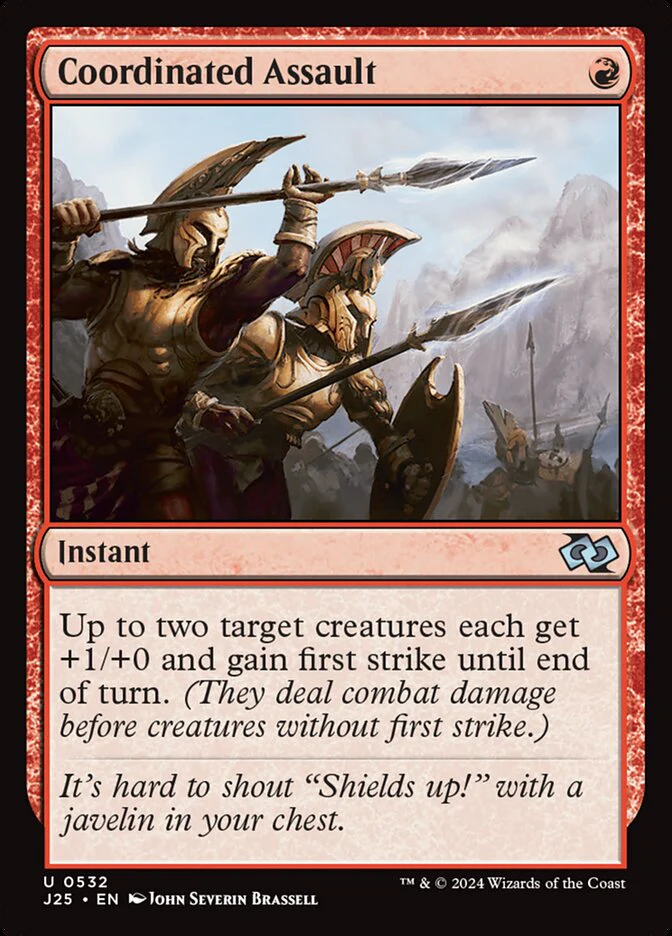 Coordinated Assault - Foundations Jumpstart (J25)