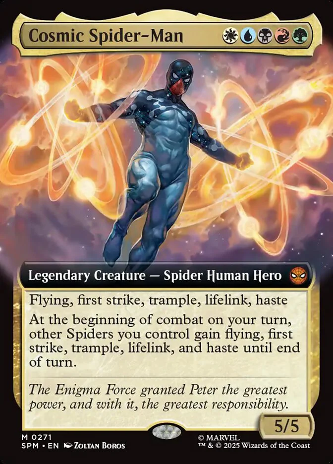 Cosmic Spider-Man (271) - [Foil, Extended Art] Marvel's Spider-Man (SPM)