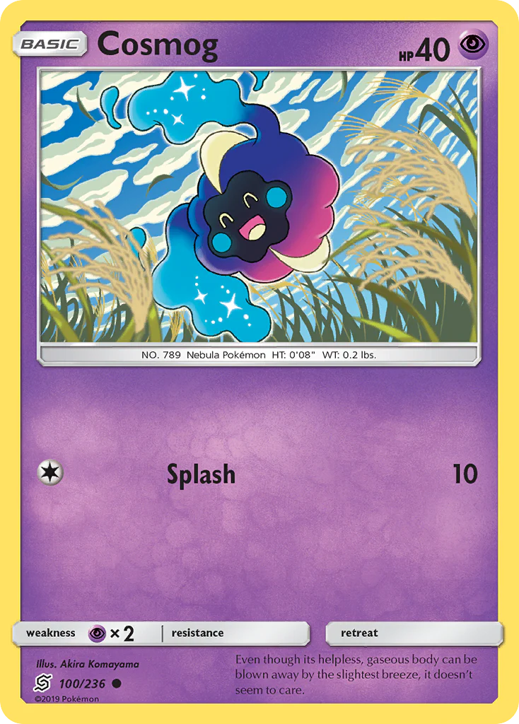 Cosmog (100/236) - [Reverse Holo] Unified Minds (UNM)