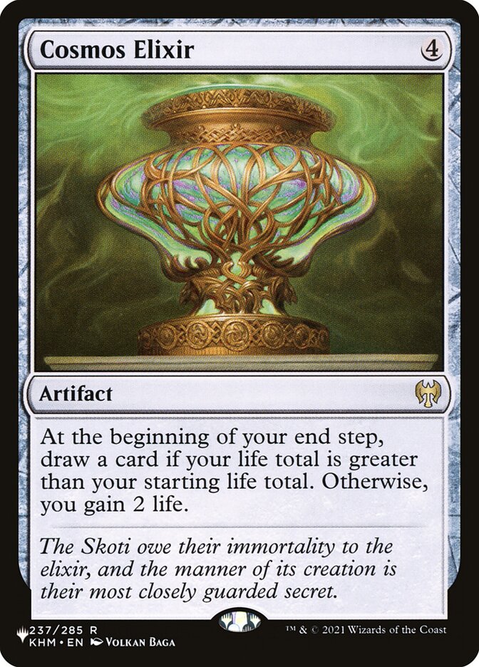 Cosmos Elixir - The List (PLST)
