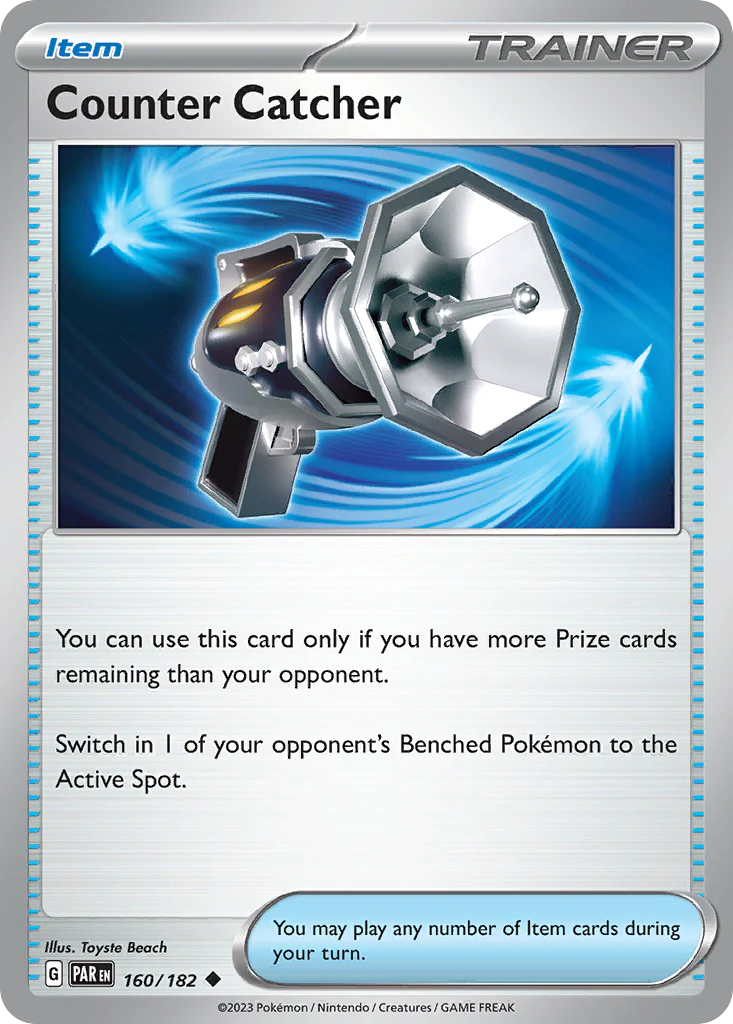 Counter Catcher (160/182) - [Reverse Holo] Paradox Rift (PAR)