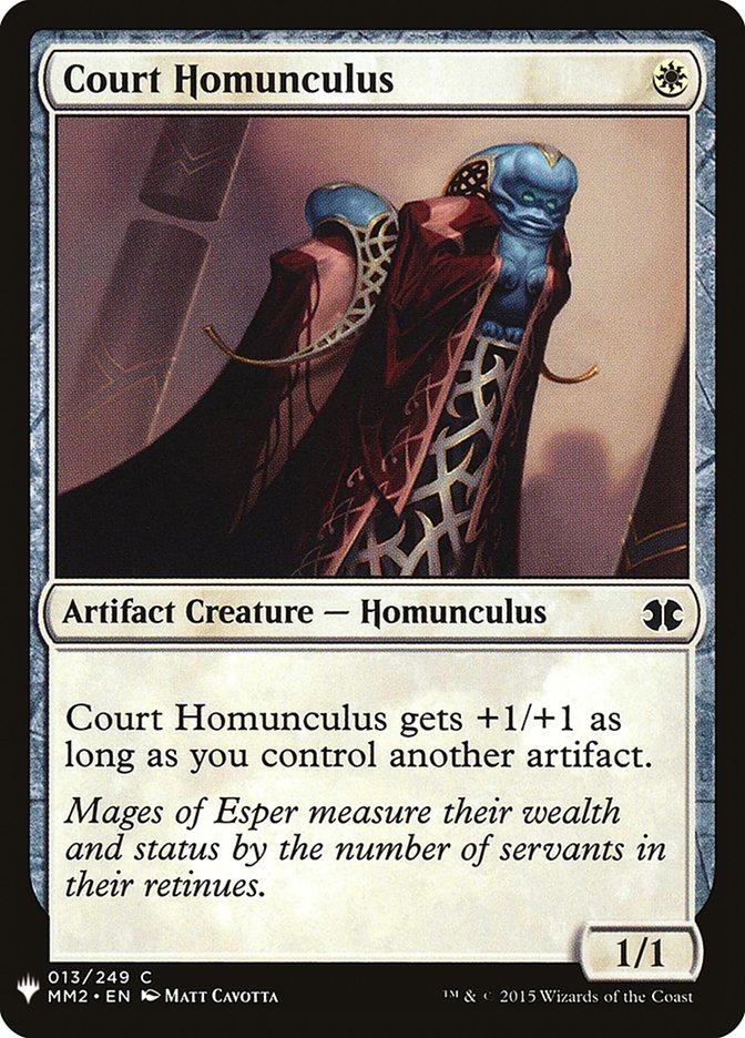 Court Homunculus - The List (PLST)