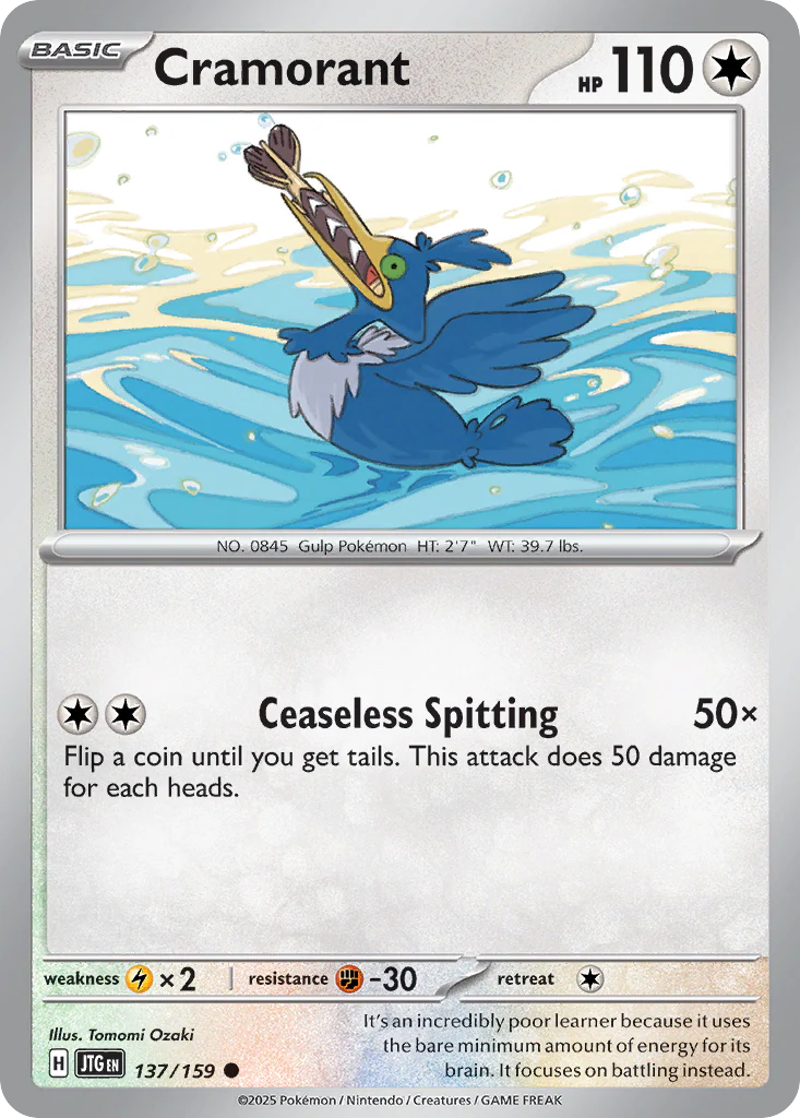 Cramorant (137/159) - Journey Together (JTG)