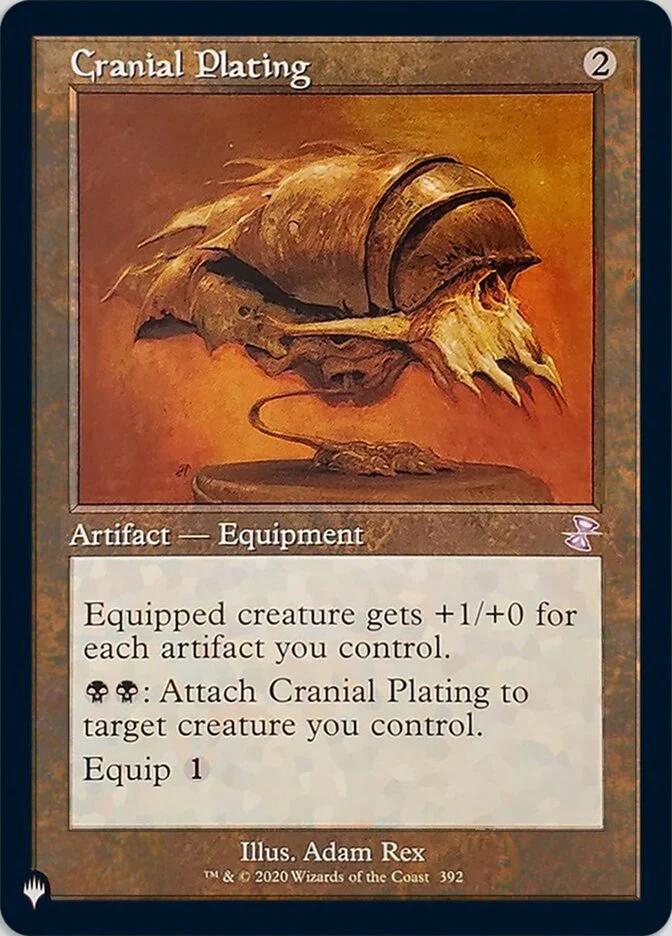 Cranial Plating - The List (PLST)