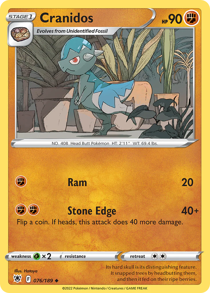 Cranidos (76/189) - Astral Radiance (ASR)
