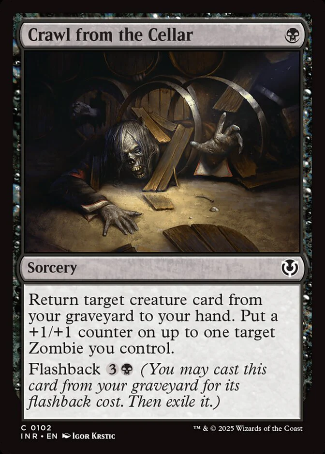 Crawl from the Cellar - [Foil] Innistrad Remastered (INR)