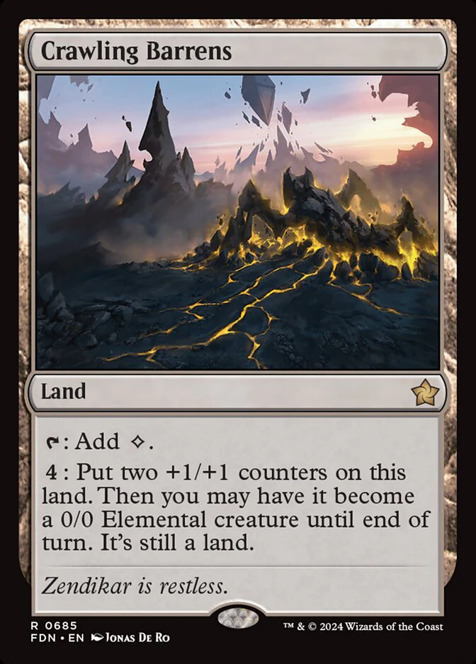 Crawling Barrens - Foundations (FDN)