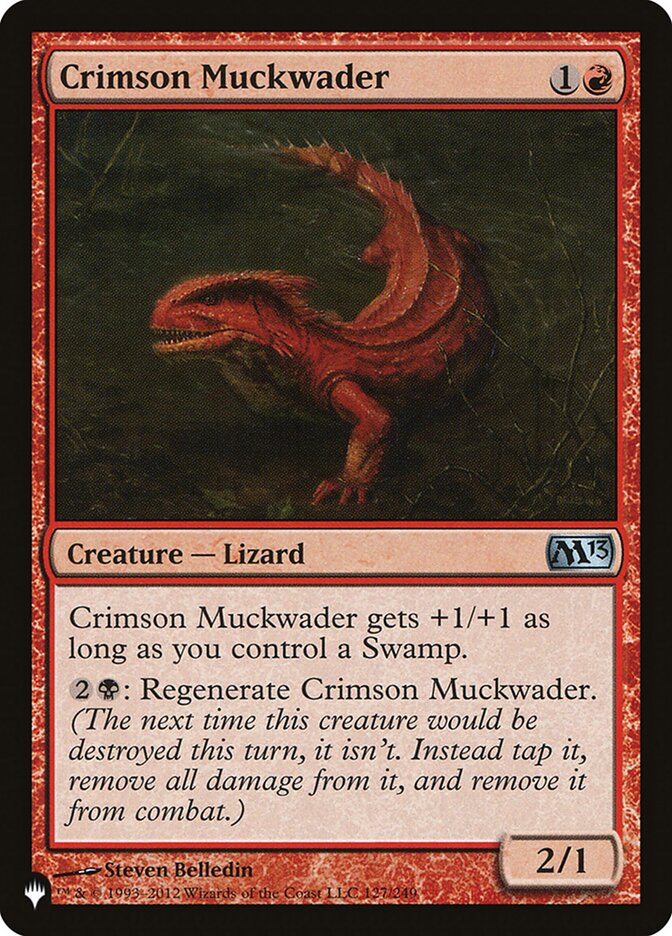 Crimson Muckwader - The List (PLST)