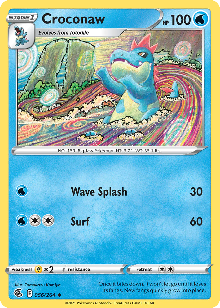 Croconaw (56/264) - Fusion Strike (FST)
