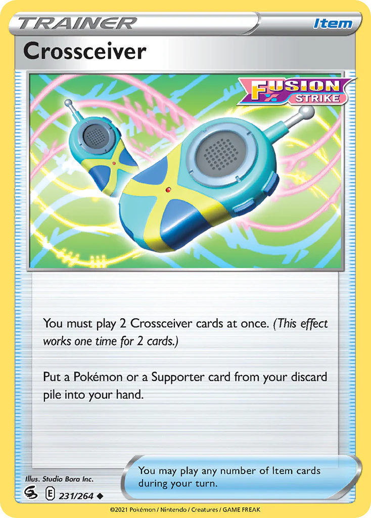 Crossceiver (231/264) - [Reverse Holo] Fusion Strike (FST)