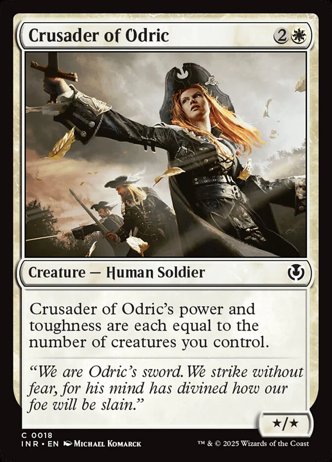Crusader of Odric - [Foil] Innistrad Remastered (INR)