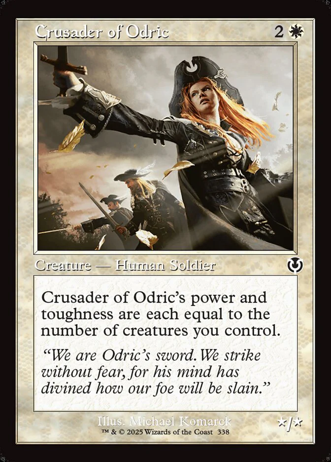 Crusader of Odric - [Foil, Retro Frame] Innistrad Remastered (INR)