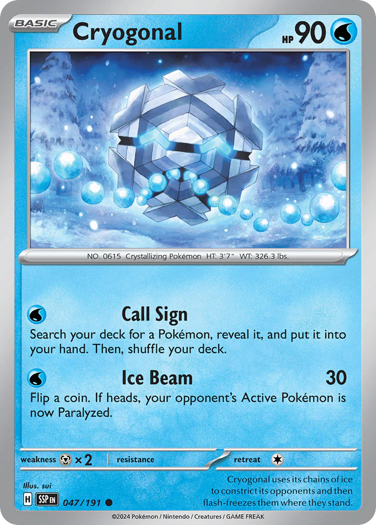 Cryogonal (47/191) - Surging Sparks (SSP)