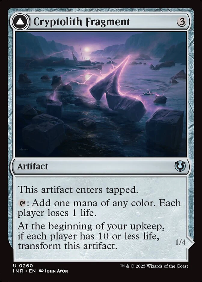 Cryptolith Fragment // Aurora of Emrakul - [Foil] Innistrad Remastered (INR)