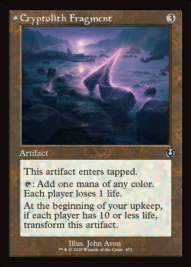 Cryptolith Fragment // Aurora of Emrakul - [Foil, Retro Frame] Innistrad Remastered (INR)