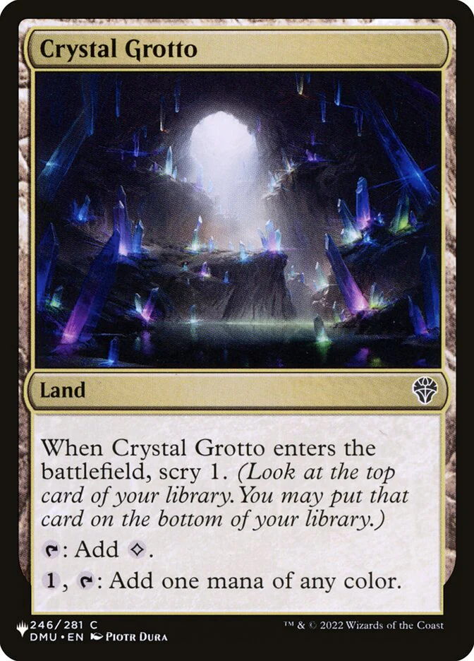 Crystal Grotto - The List (PLST)