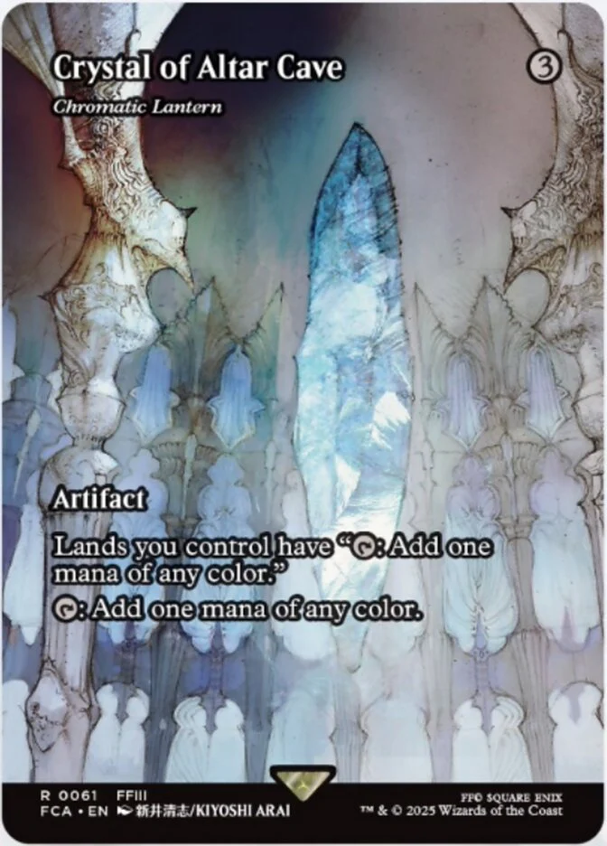 Crystal of Altar Cave - Chromatic Lantern (61) - [Borderless] Final Fantasy: Through the Ages (FCA)