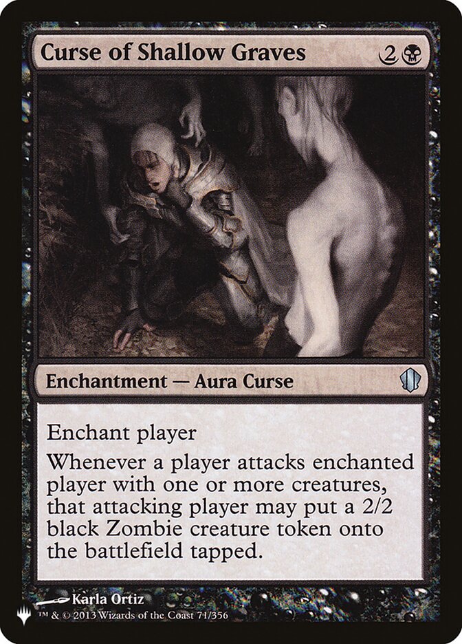 Curse of Shallow Graves - The List (PLST)