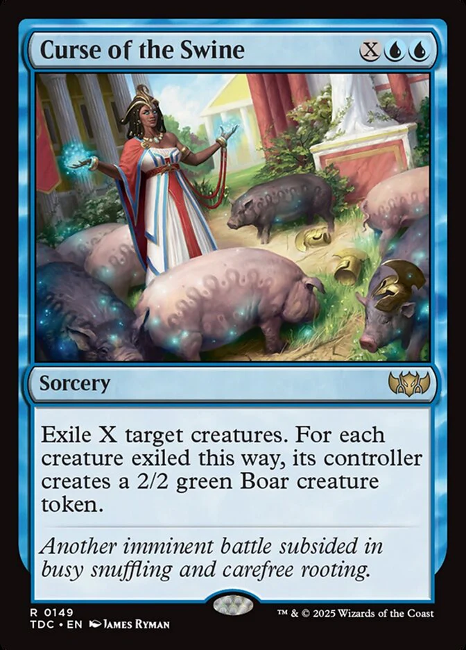 Curse of the Swine - Tarkir: Dragonstorm Commander (TDC)