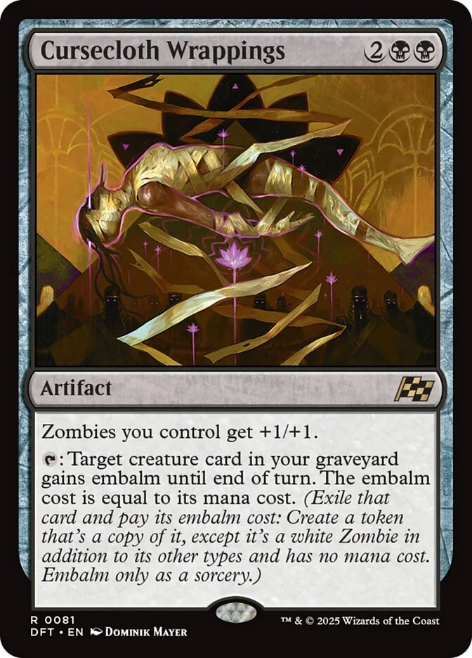 Cursecloth Wrappings - Aetherdrift (DFT)