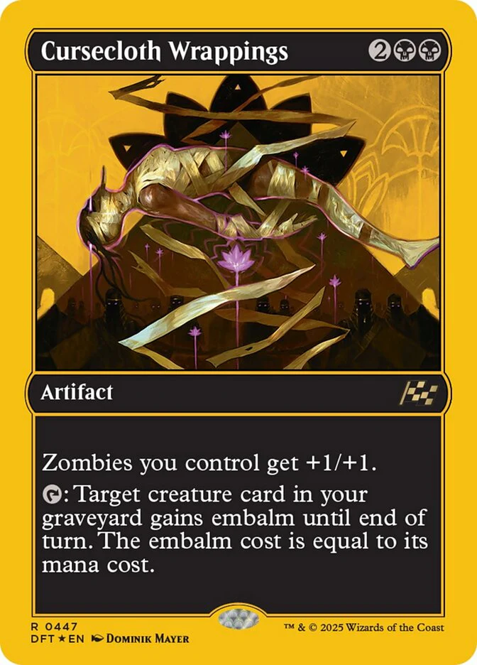 Cursecloth Wrappings - [First Place Foil] Aetherdrift (DFT)