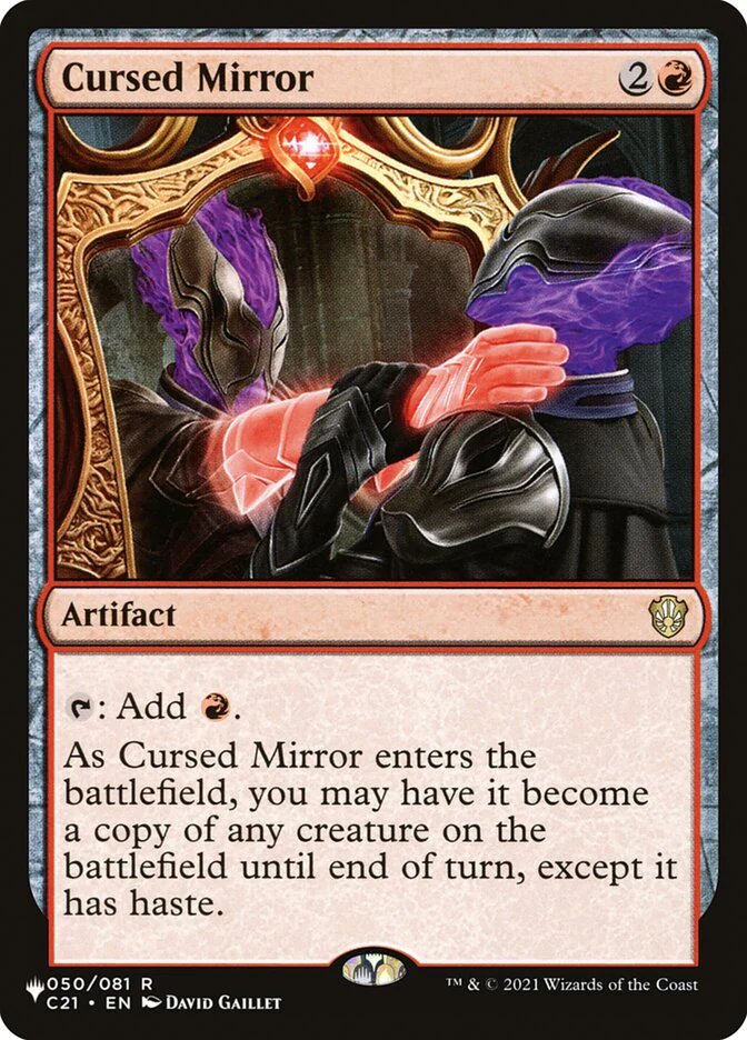 Cursed Mirror - The List (PLST)