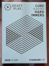 Heavy Play CURV HARD Inner Sleeves Standard 100 Count - Seer Clear - Image 2