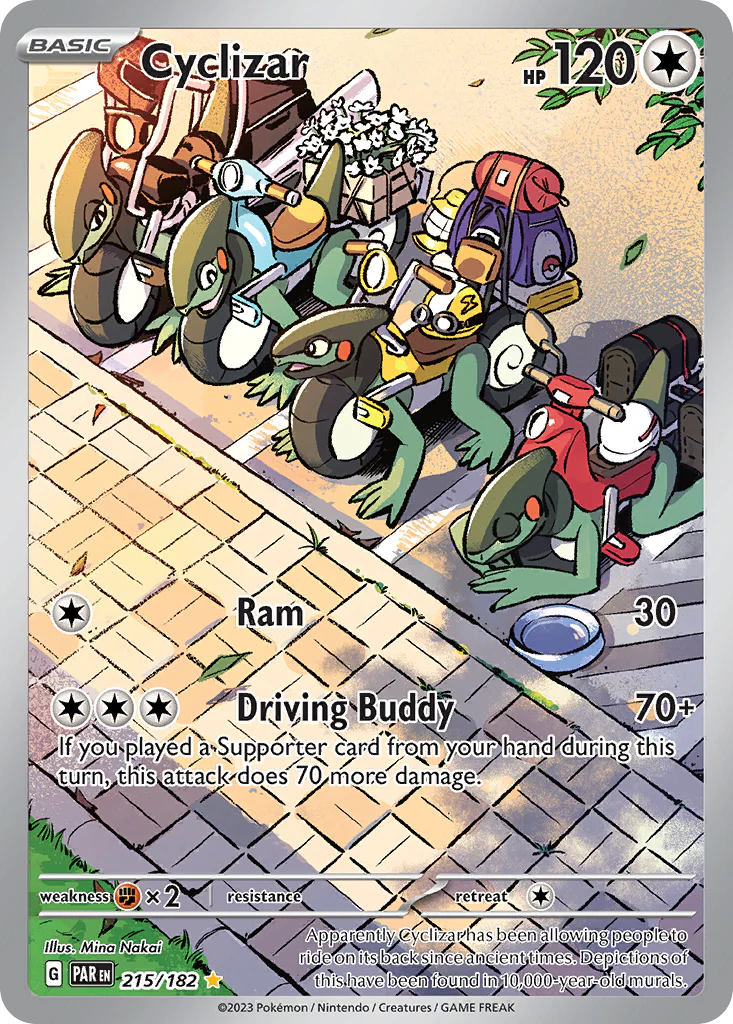 Cyclizar (215/182) - [Illustration Rare] Paradox Rift (PAR)