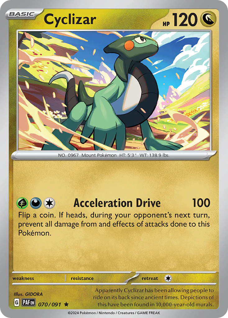 Cyclizar (70/91) - [Holo Foil] Paldean Fates (PAF)