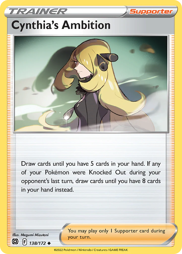 Cynthia's Ambition (138/172) - Brilliant Stars (BRS)
