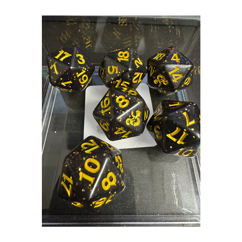 D20 with Dungeons & Dragons D&D Ampersand Logo