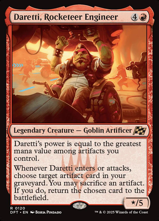 Daretti, Rocketeer Engineer - Aetherdrift (DFT)