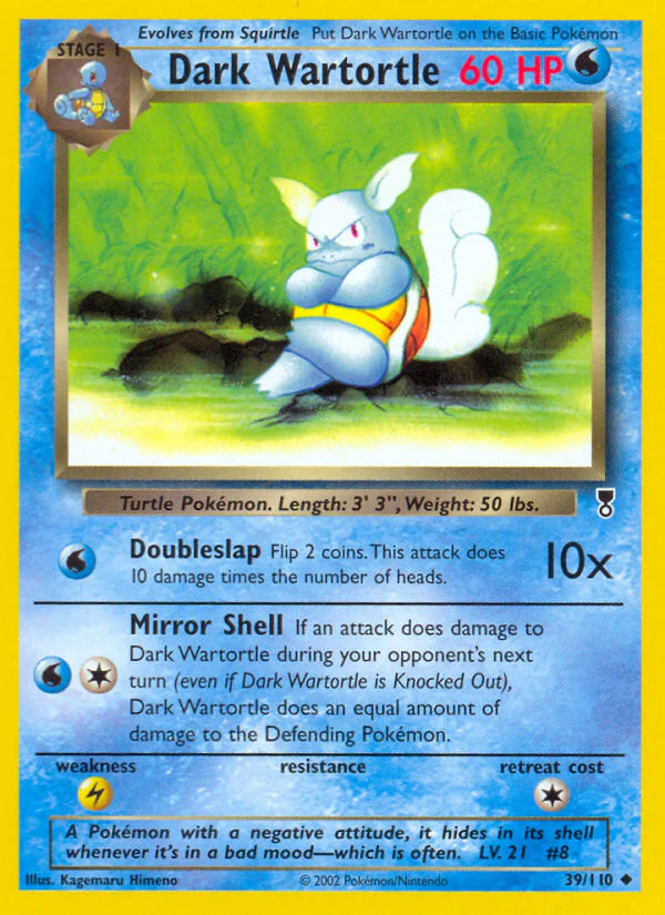 Dark Wartortle (39/110) - Legendary Collection (LC)