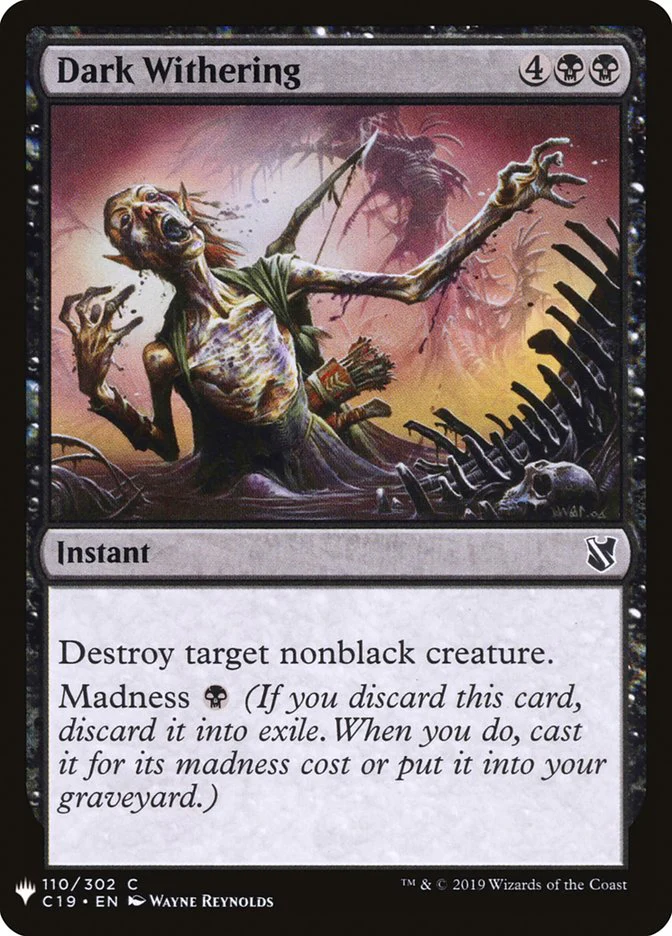 Dark Withering - The List (PLST)