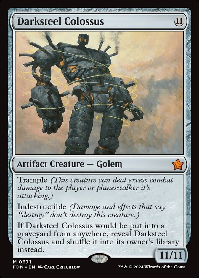 Darksteel Colossus - Foundations (FDN)