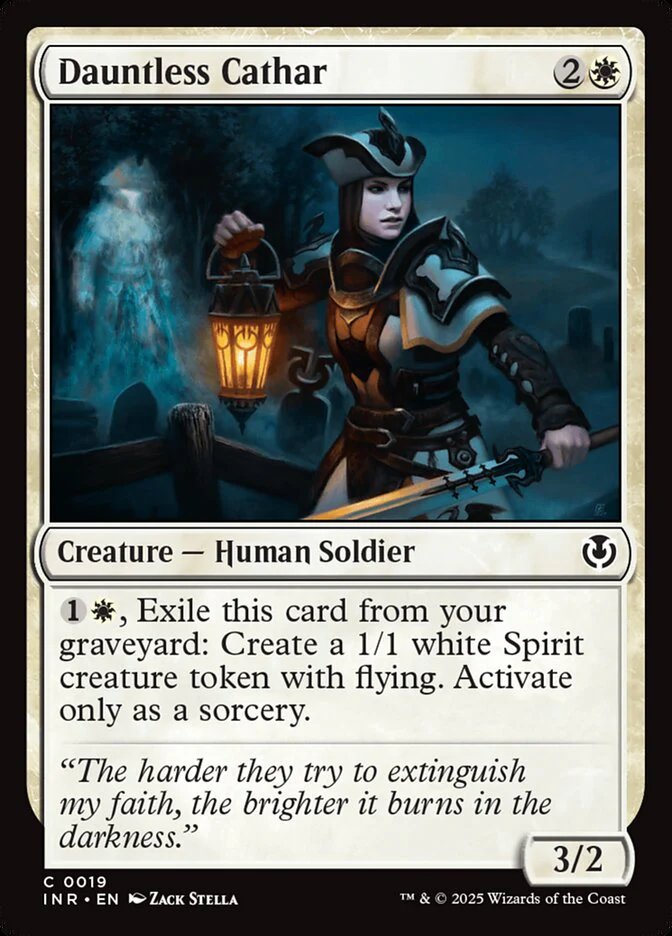 Dauntless Cathar - [Foil] Innistrad Remastered (INR)