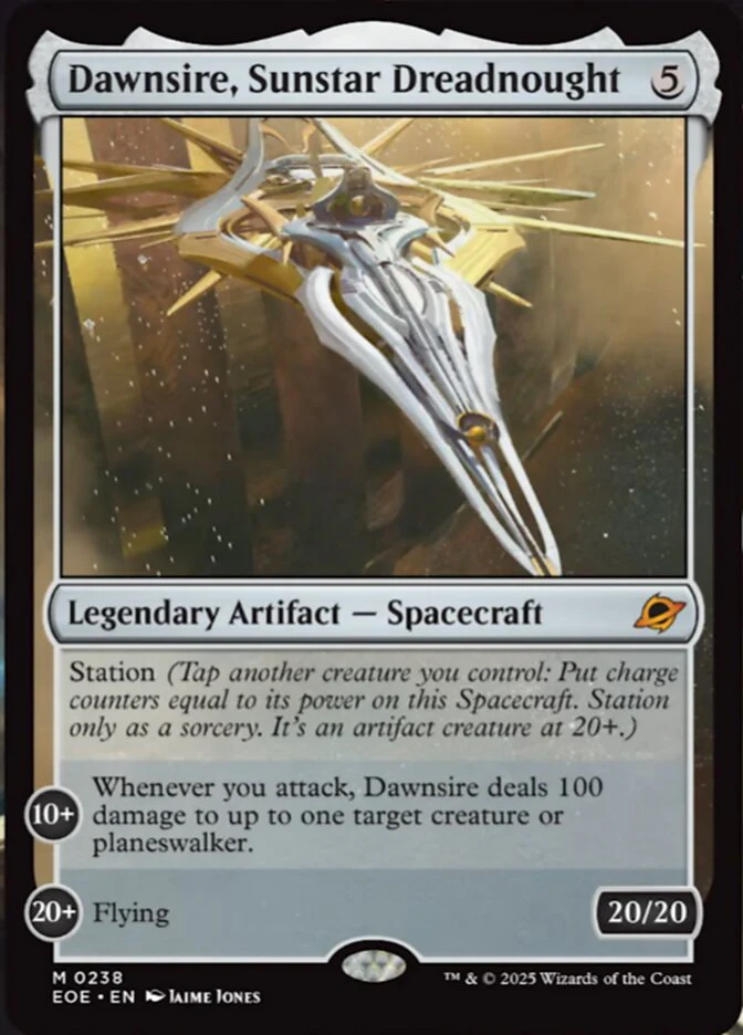Dawnsire, Sunstar Dreadnought (238) - Edge of Eternities (EOE)