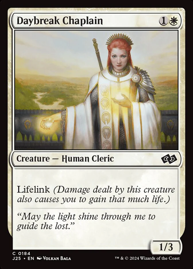 Daybreak Chaplain - Foundations Jumpstart (J25)