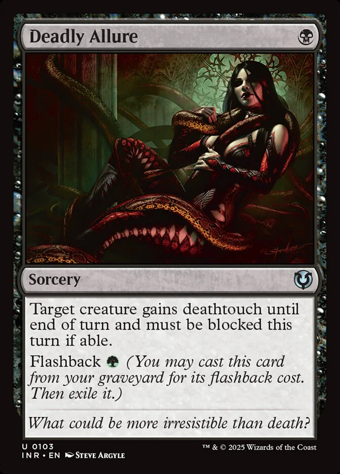 Deadly Allure - [Foil] Innistrad Remastered (INR)