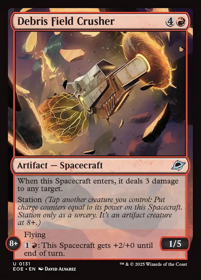 Debris Field Crusher (131) - [Foil] Edge of Eternities (EOE)