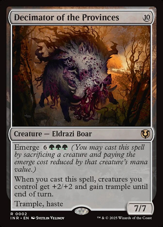 Decimator of the Provinces - [Foil] Innistrad Remastered (INR)