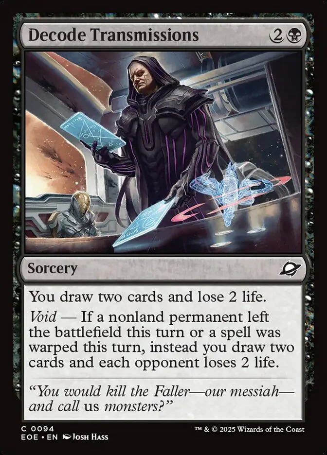 Decode Transmissions (94) - Edge of Eternities (EOE)