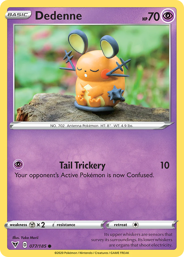 Dedenne (77/185) - [Reverse Holo] Vivid Voltage (VIV)