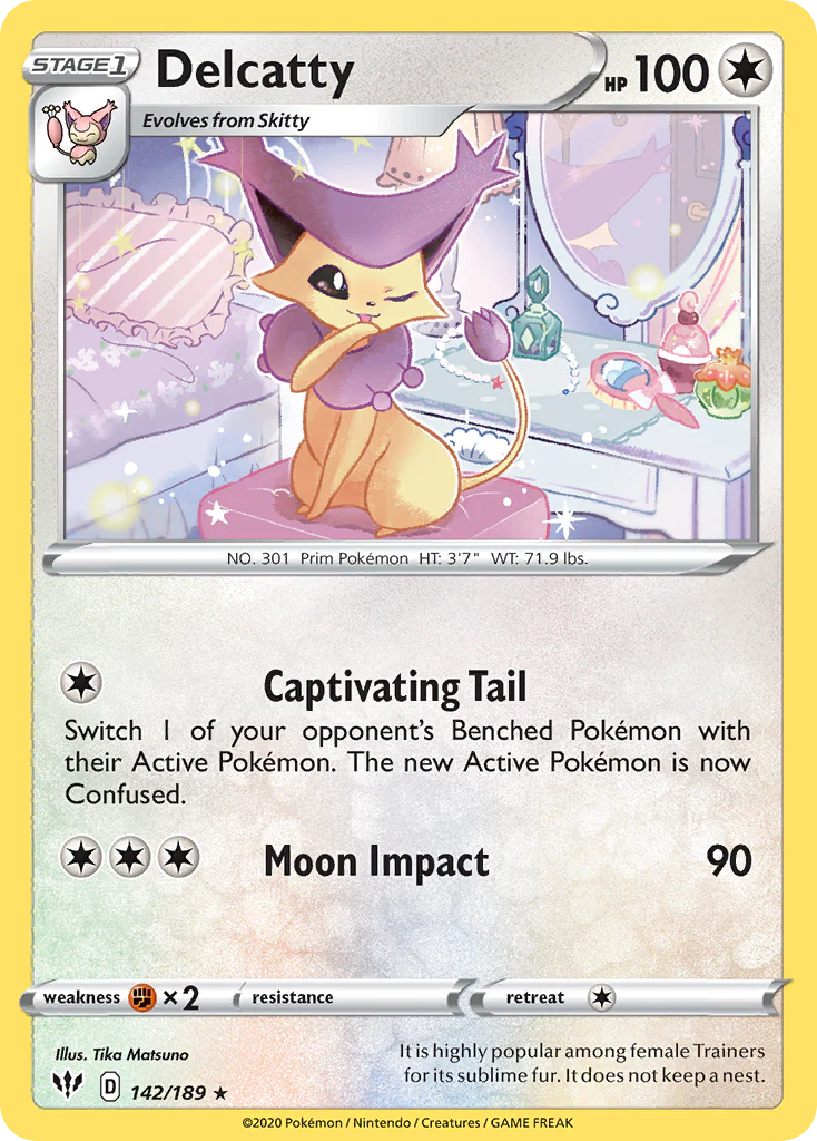 Delcatty (142/189) - Darkness Ablaze (DAA)