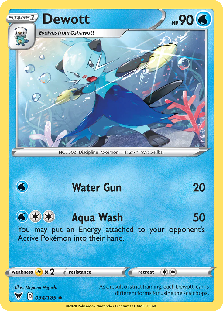Dewott (34/185) - Vivid Voltage (VIV)