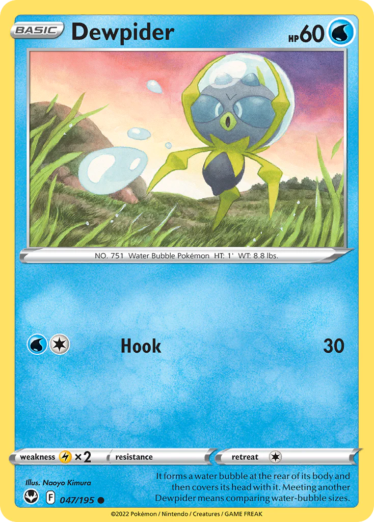 Dewpider (47/195) - Silver Tempest (SIT)